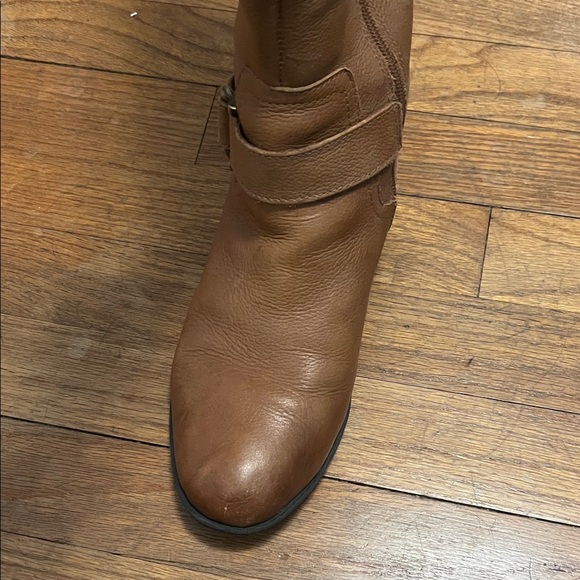 Brown Leather Naturalizer Riding Boots- Jaya - Picture 9 of 11